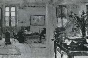 Edouard Vuillard The Room USA oil painting artist
